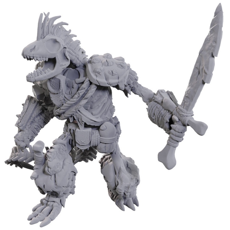 D&D Nolzur’s Marvelous Unpainted Minis: W23 Lizardfolk Skeleton