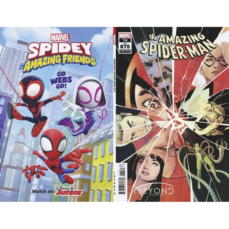 AMAZING SPIDER-MAN (2018) #74 FORESHADOW VAR 1:25 INCV