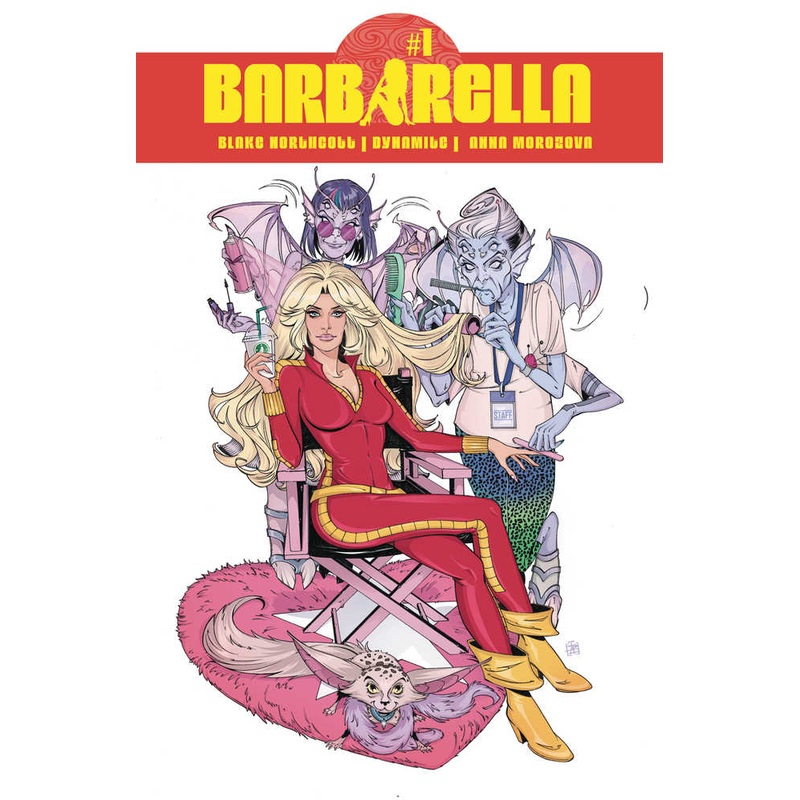Barbarella #1 Cover J 7 Copy Variant Edition Morozova Original