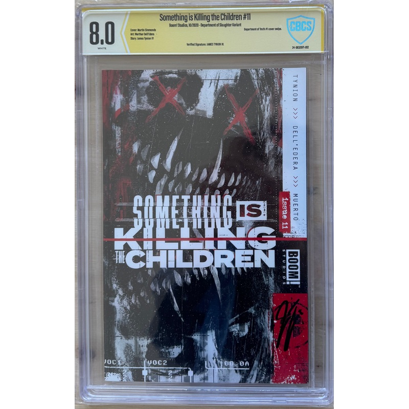Something is Killing the Children #11 Slaughter Variant signed by JAMES TYNION IV. CBCS 8.0