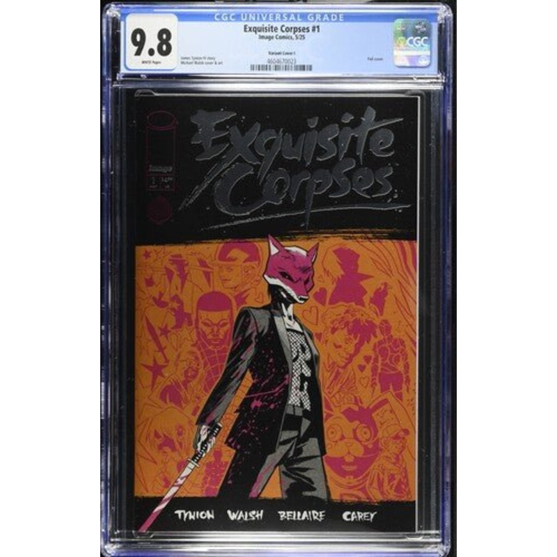 Exquisite Corpses #1 CGC 9.8 Michael Walsh Surprise Foil Edition One Per Store CGC 9.8