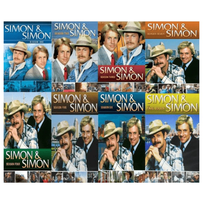 Simon and Simon TV Series Seasons 1-8 DVD Set