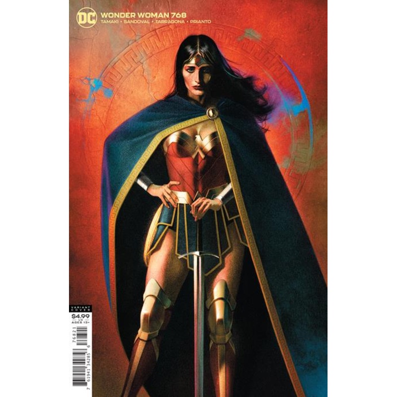 WONDER WOMAN (2016) #768 CVR B JOSHUA MIDDLETON CARD STOCK VAR
