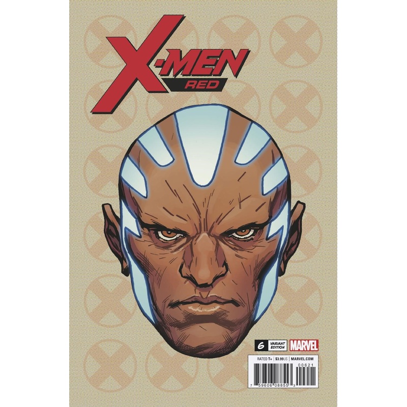 X-MEN RED (2018) #6 1:10 CHAREST HEADSHOT INCV