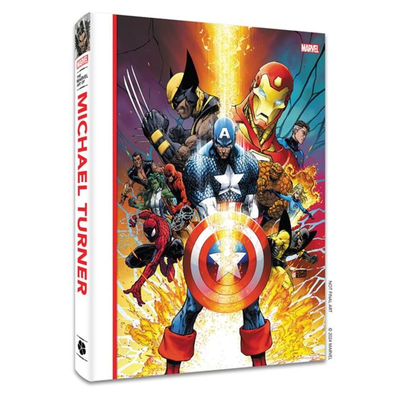 Marvel Art Of Michael Turner HC Variant Dust Jacket Edition *PRE-ORDER*