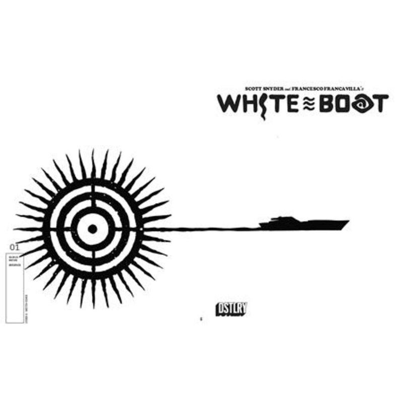 White Boat #1 (Of 3) Cover G Blank Sketch Variant (Mature)