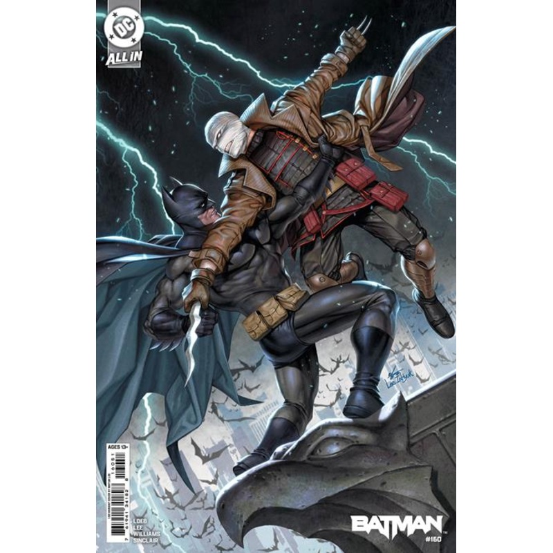 BATMAN (2016) #160 CVR H INC 1:50 INHYUK LEE CARD STOCK VAR