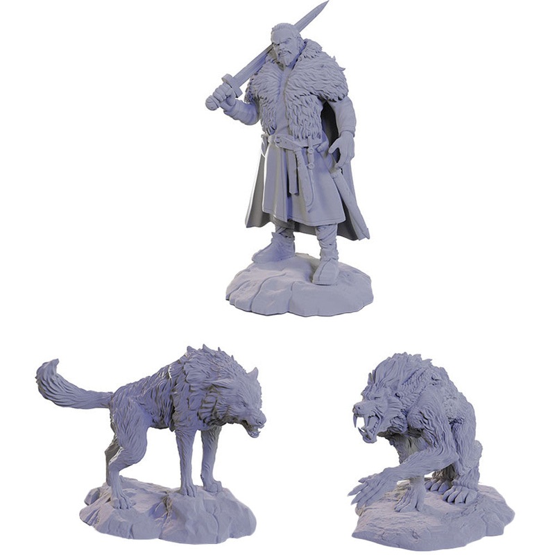 D&D Nolzur’s Marvelous Unpainted Minis: W22 Loup Garou