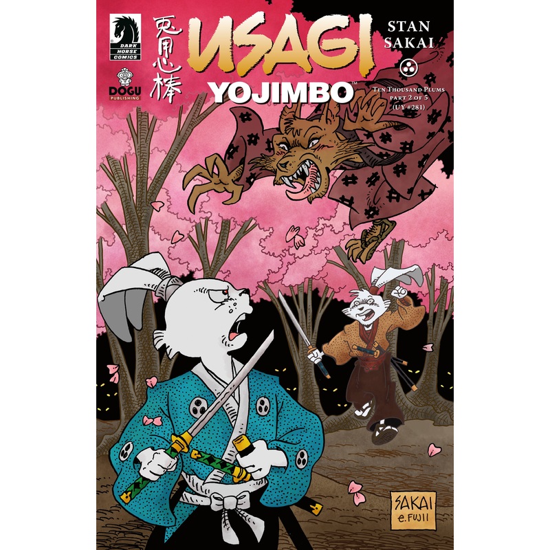 Usagi Yojimbo Ten Thousand Plums #2 Cover A Sakai