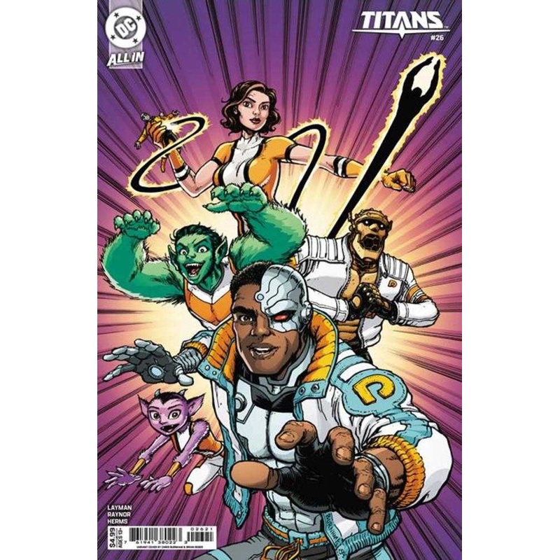 Titans #26 Cover B Chris Burnham Card Stock Variant