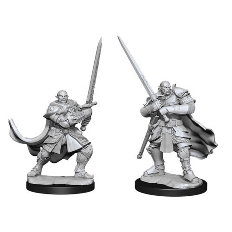D&D Nolzur’s Marvelous Unpainted Minis: W15 Male Half-Orc Paladin