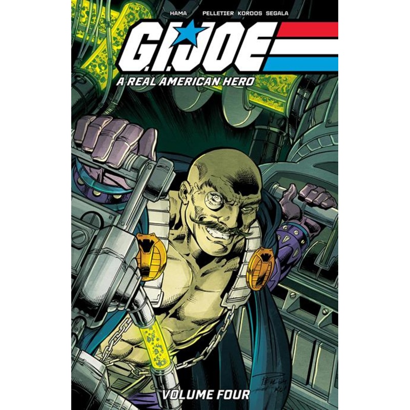 GI JOE A REAL AMERICAN HERO TP VOL 04 DIRECT MARKET EXCLUSIVE PAUL PELLETIER & TONY KORDOS CVR (17 Dec Release)