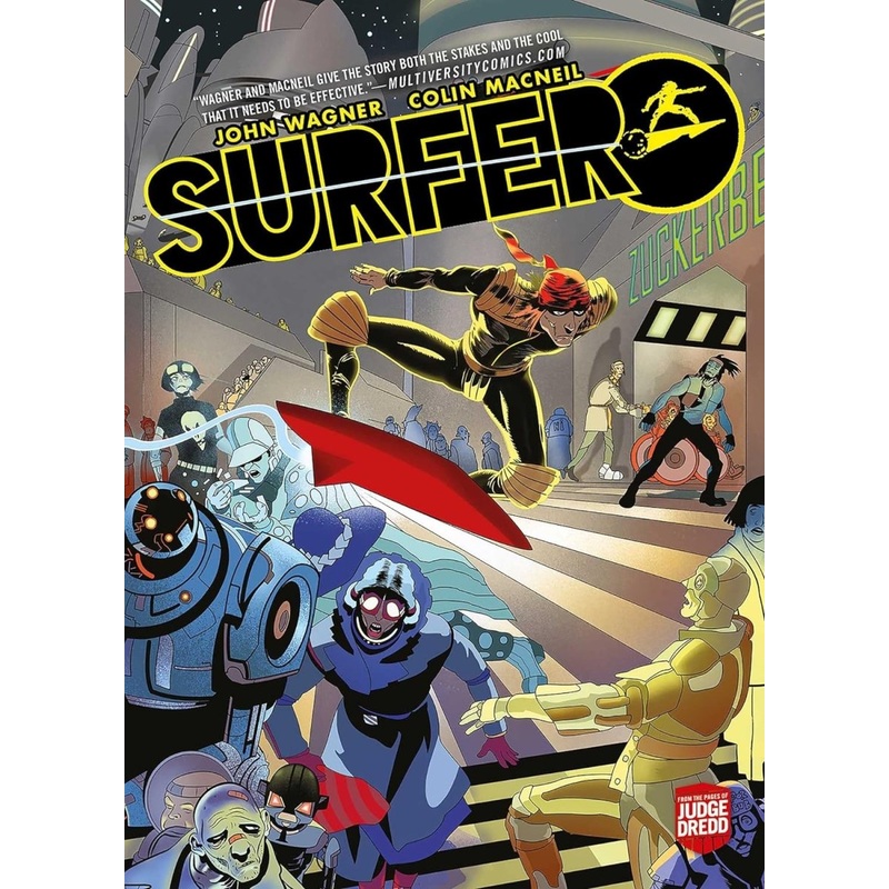 Surfer: From The Pages Of Judge Dredd GN