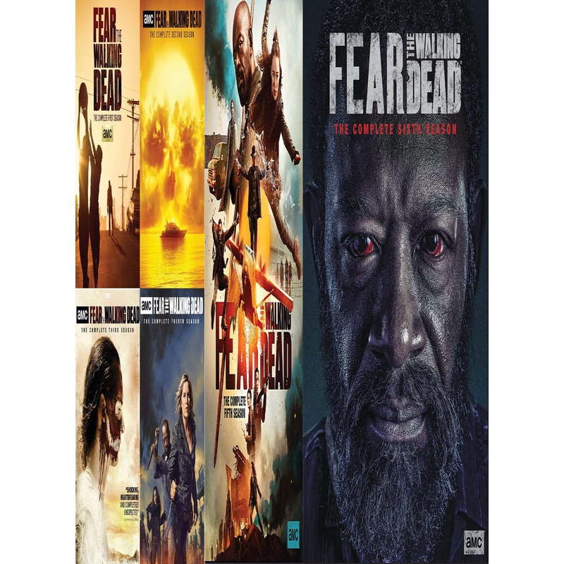 Fear the Walking Dead TV Series Seasons 1-6 DVD Set
