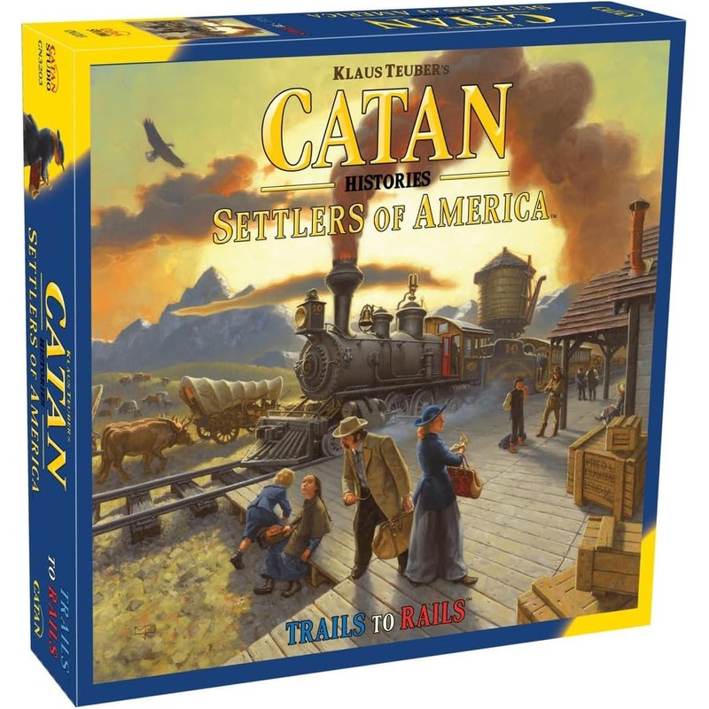 Catan Histories Settlers of America – Trails to Rails