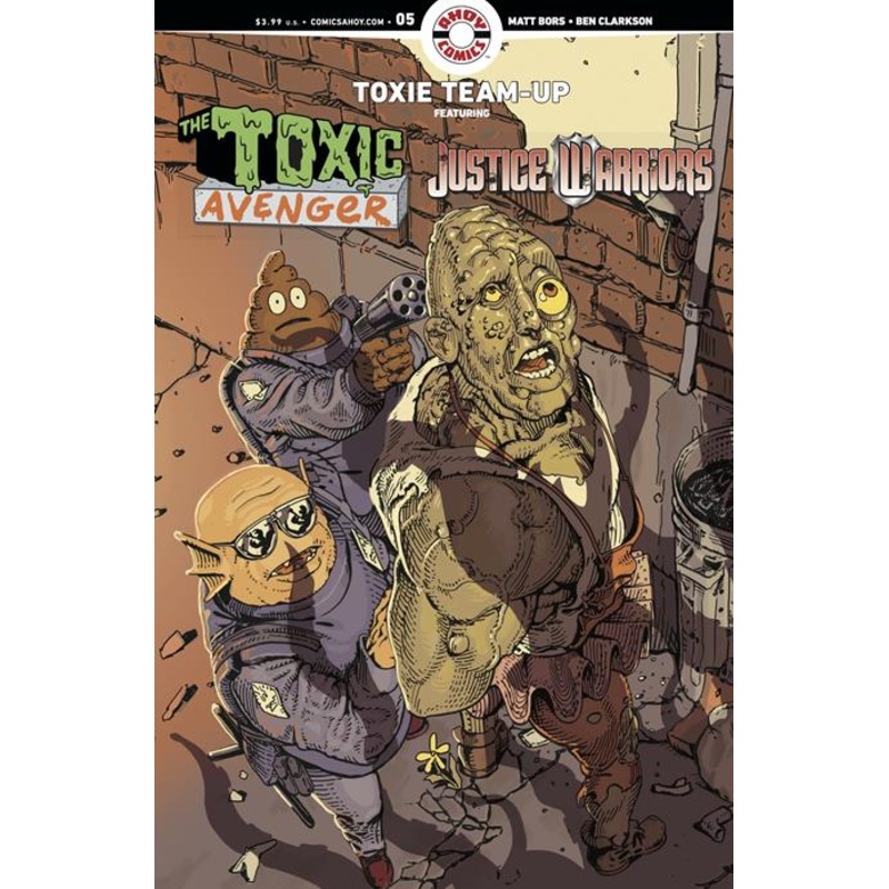 TOXIE TEAM UP #5 (OF 5) CVR A BEN CLARKSON (MR) (29 Oct Release)