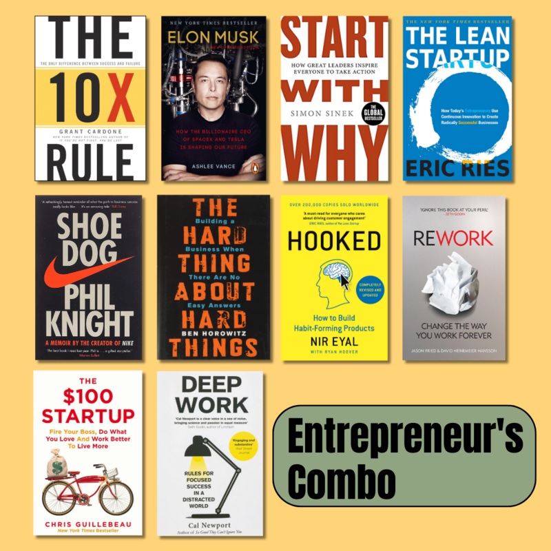 Entrepreneur’s Combo of 10 Books (Paperback)