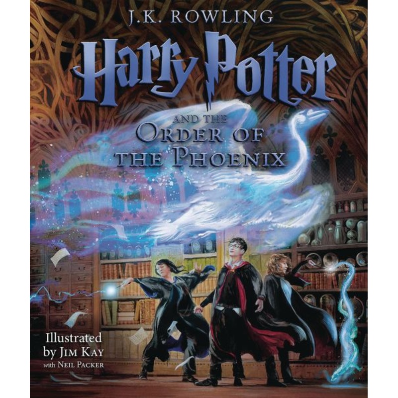 Harry Potter and the Order of the Phoenix: The Illustrated Edition (Harry Potter, Book 5) (Hardcover)