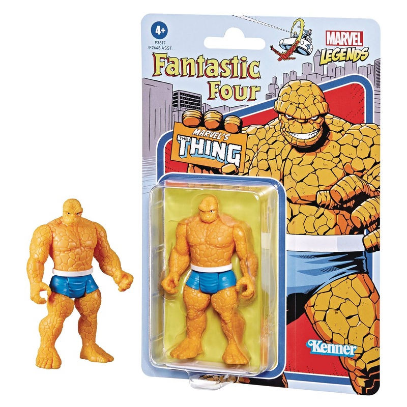 MARVEL RETRO LEGENDS 3-3/4IN THING AF