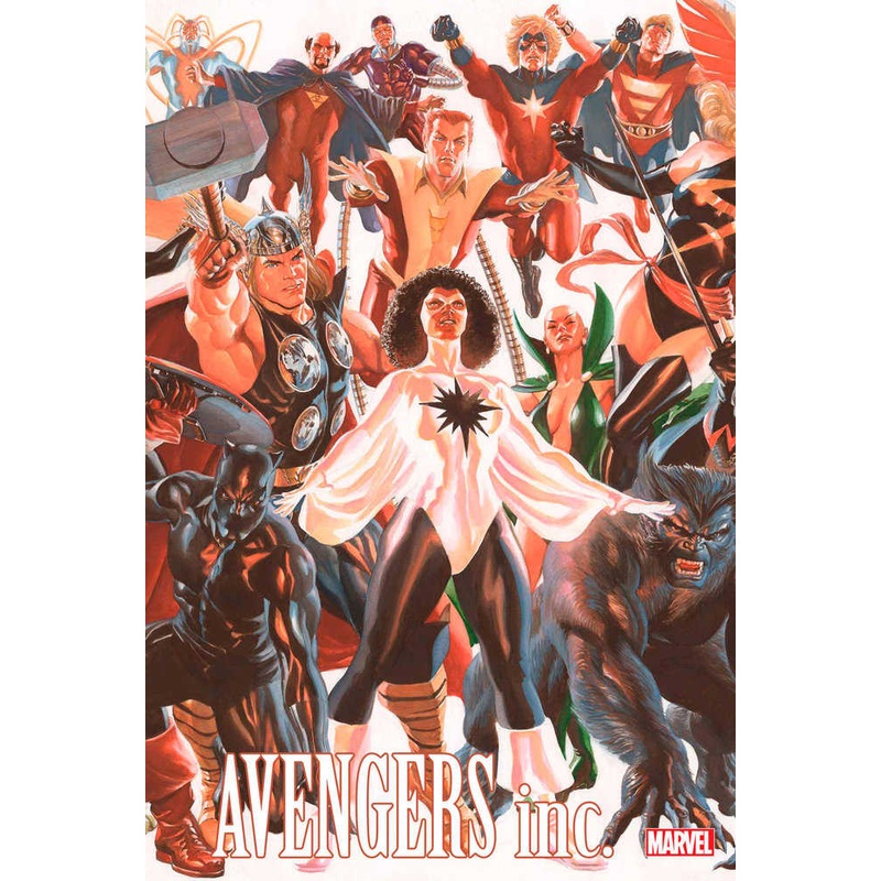Avengers Inc. 1 Alex Ross Connecting Avengers Variant Part C