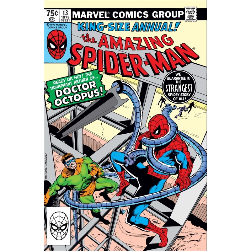 The Amazing Spider-Man Omnibus Vol. 6 HC Keith Pollard Spider-Man Vs. Doc Ock Cover [DM Only] *OOP*