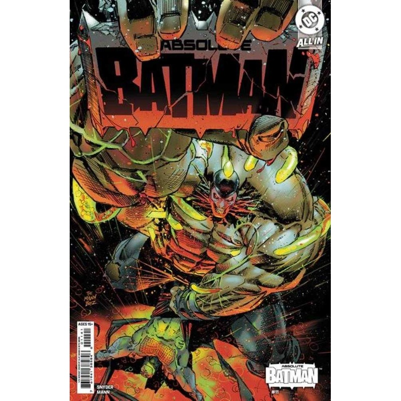 Absolute Batman #11 Cover D Clay Mann & Seth Mann Card Stock 1:25 Ratio Variant