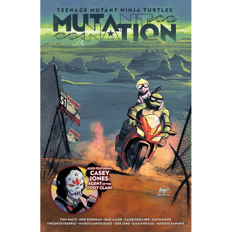 Teenage Mutant Ninja Turtles: Mutant Nation, Vol. 1 TP