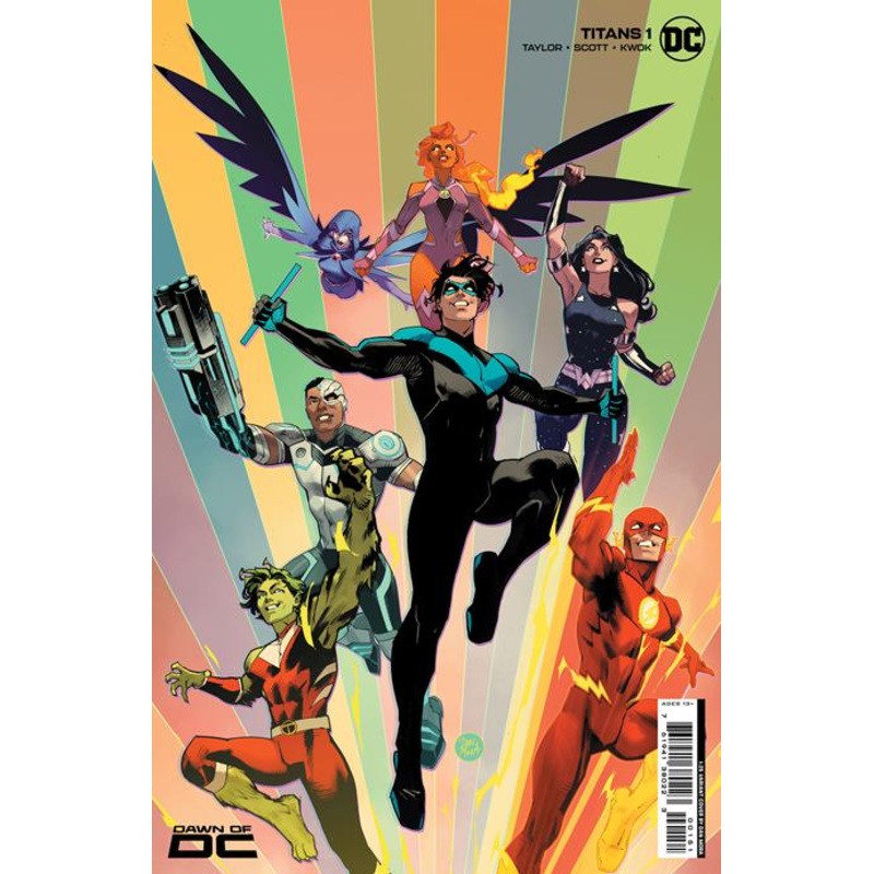 TITANS #1 CVR E INC 1:25 DAN MORA CARD STOCK VAR (16 May)