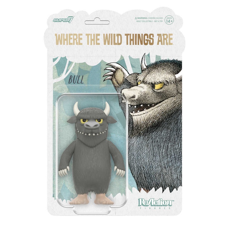 Where The Wild Things Are Reaction Wv1 Monster Bull Action Figure