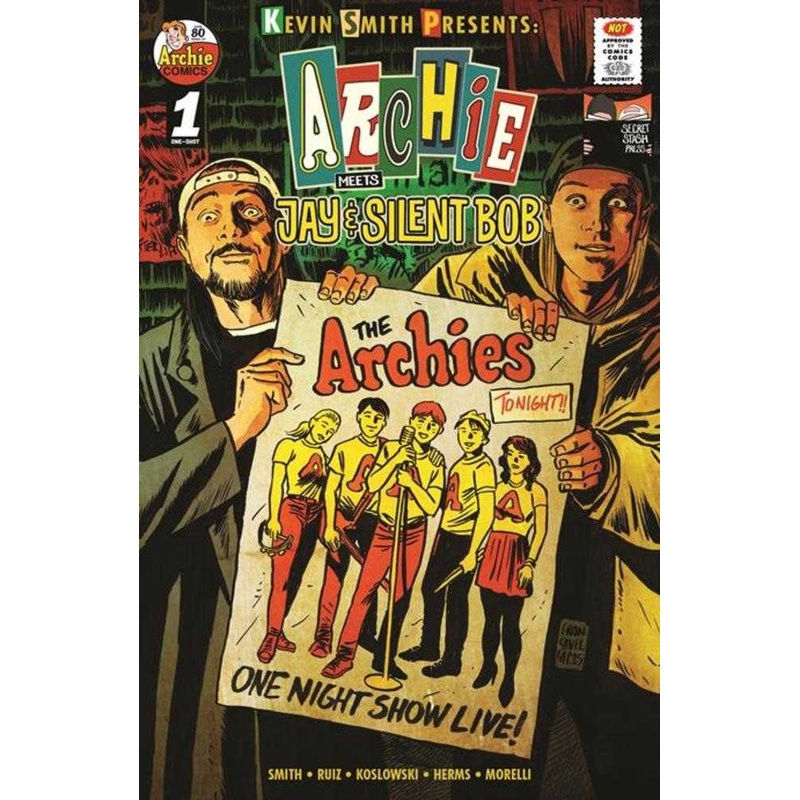 Archie Meets Jay And Silent Bob #1 (One Shot) Cover C Francesco Francavilla Variant (Mature)