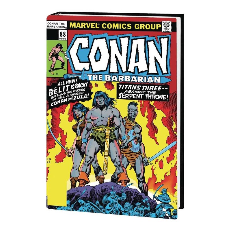 Conan the Barbarian Original Marvel Years Omnibus Hardcover Volume 04 Direct Market Variant