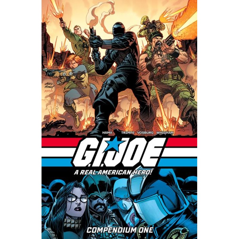 G.I. Joe A Real American Hero Compendium TP Book 01 Book Market Andy Kubert & Brad Anderson Cover