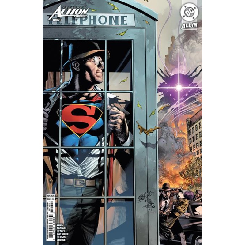 ACTION COMICS #1070 CVR C EDDY BARROWS CARD STOCK VAR