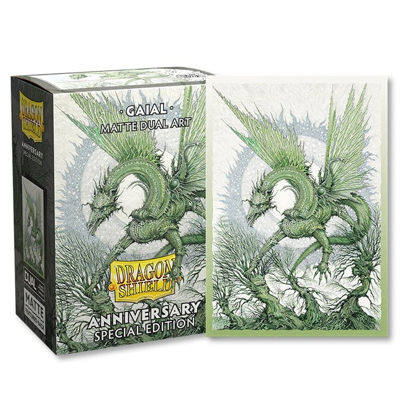 Dragon Shield Sleeves: Matte Dual – Gaial (100)