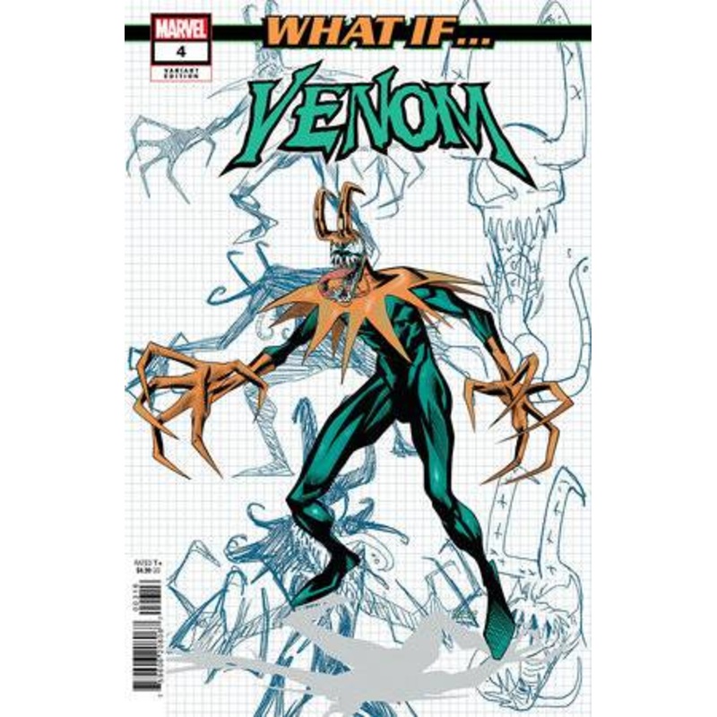 WHAT IF VENOM #4 INCV 1:10 DIOGENES NEVES DESIGN VAR