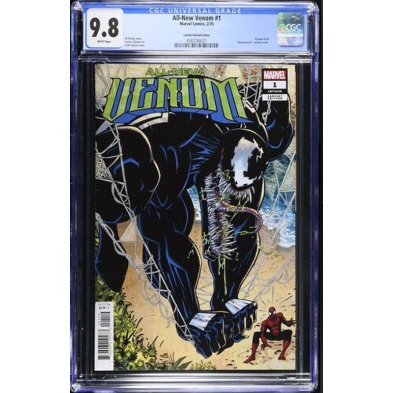 All-New Venom #1 Larsen 1:50 Ratio Variant Cover CGC 9.8