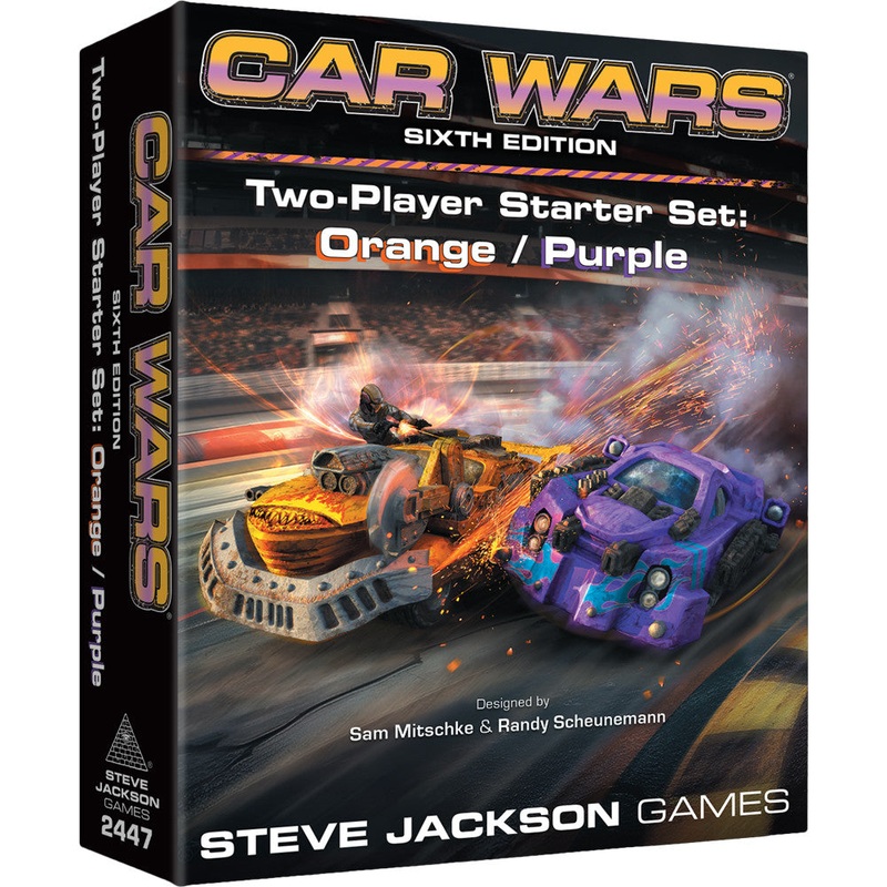 Car Wars 6E: Two-Player Starter Set – Orange/Purple