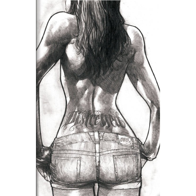 Humberto Ramos Distressed Sketchbook (Signed)