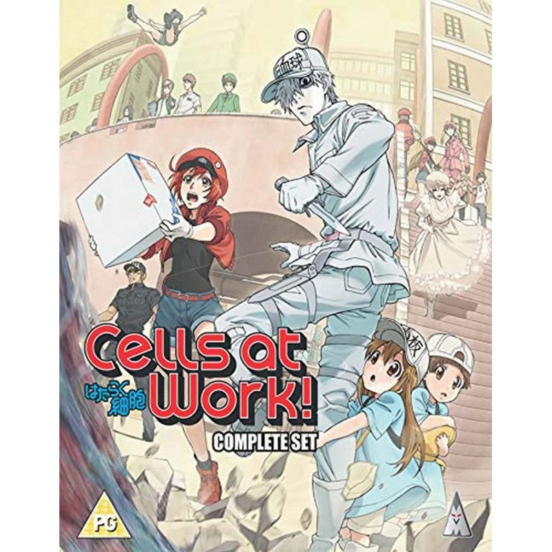 Cells at Work! Complete Season 1 Collection – Blu-ray