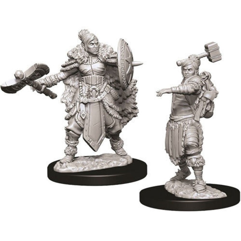D&D Nolzur’s Marvelous Unpainted Minis: W9 Female Half-Orc Barbarian