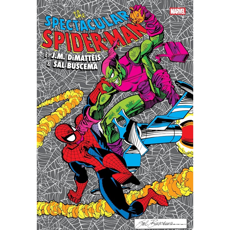Spectacular Spider-Man By Dematteis & Buscema Omnibus HC Sal Buscema Green Goblin Cover