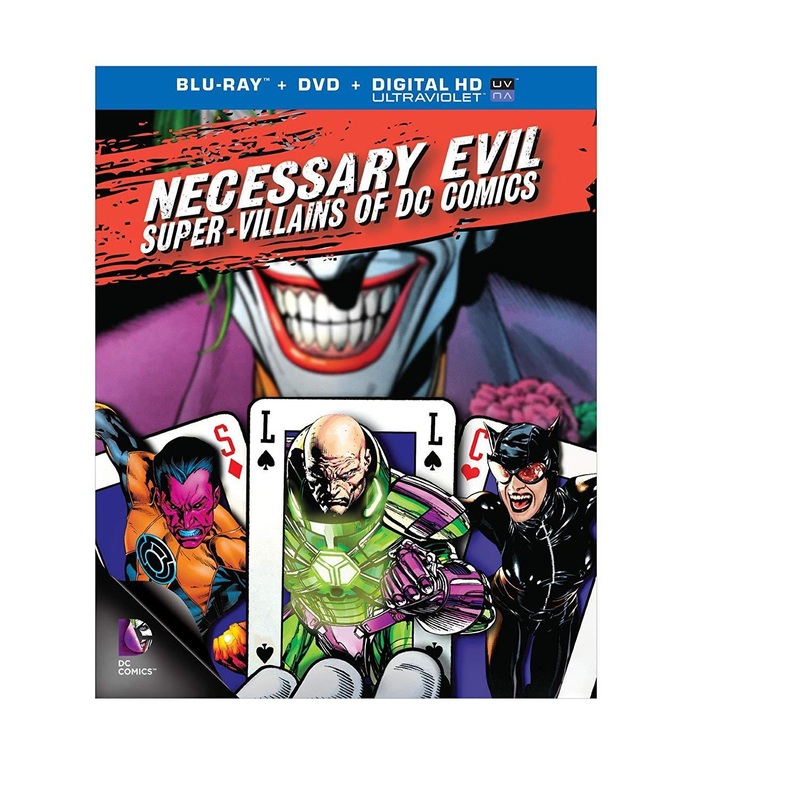 Necessary Evil: Super-Villains of DC Comics on Blu-Ray