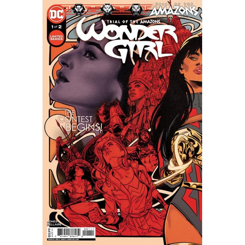 TRIAL OF THE AMAZONS WONDER GIRL #1 (OF 2) CVR A JOELLE JONES CONNECTING (22 Mar)