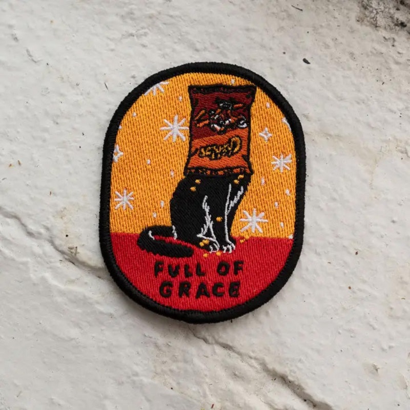 Stay Home Club Patch: Full of Grace