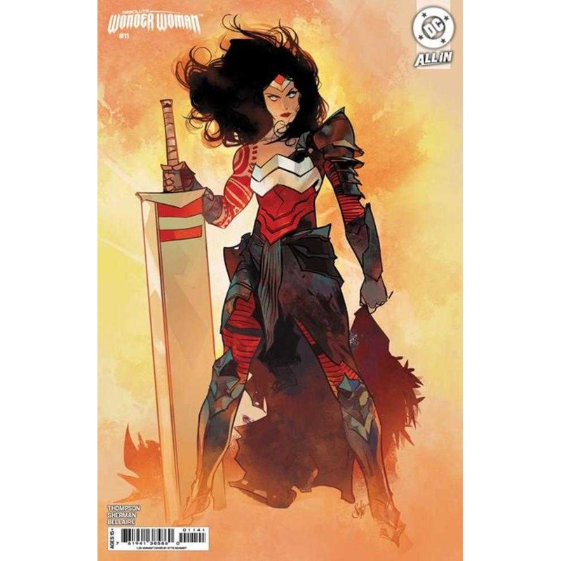 Absolute Wonder Woman #11 Cover D 1 in 25 Otto Schmidt Card Stock Variant