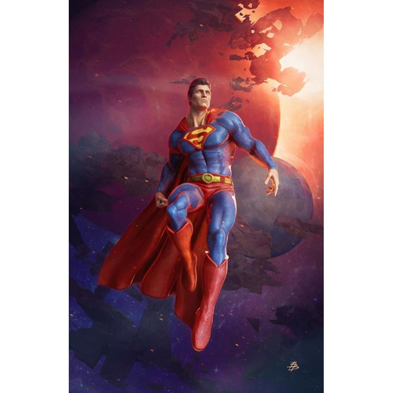 ADVENTURES OF SUPERMAN BOOK OF EL #3 (OF 12) CVR C BJORN BARENDS CARD STOCK VAR (05 Nov Release)