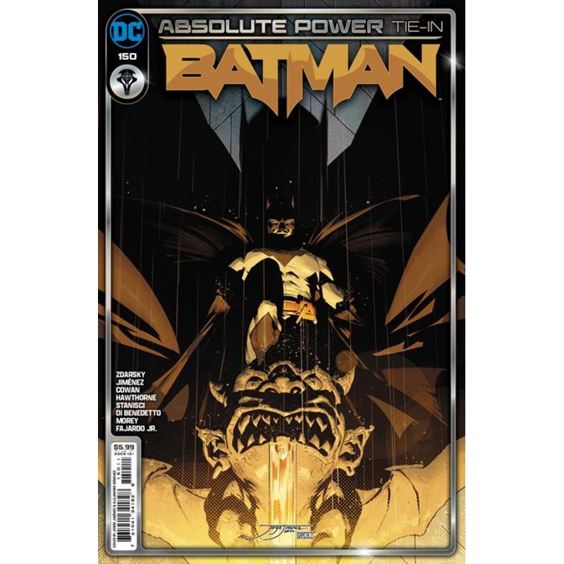 BATMAN (2016) #150 CVR A JORGE JIMENEZ (ABSOLUTE POWER) This only, one comic book.
