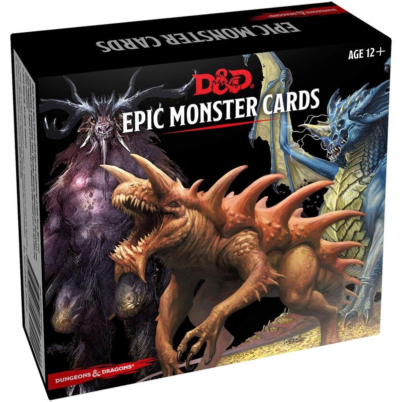 D&D 5E RPG: Spellbook Cards – Epic Monsters
