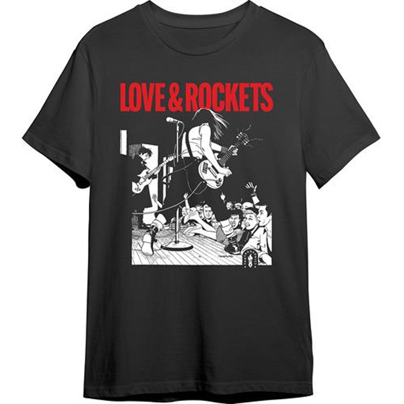 T-Shirt: Love & Rockets (Jaime Hernandez) – Black Small