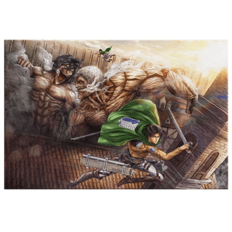 THE WALL’S DEFENDERS CANVAS 32 x 48